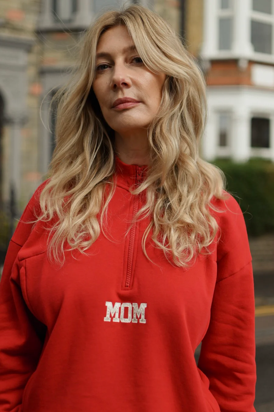 Sweat Allaitant Mom Red - Image 3