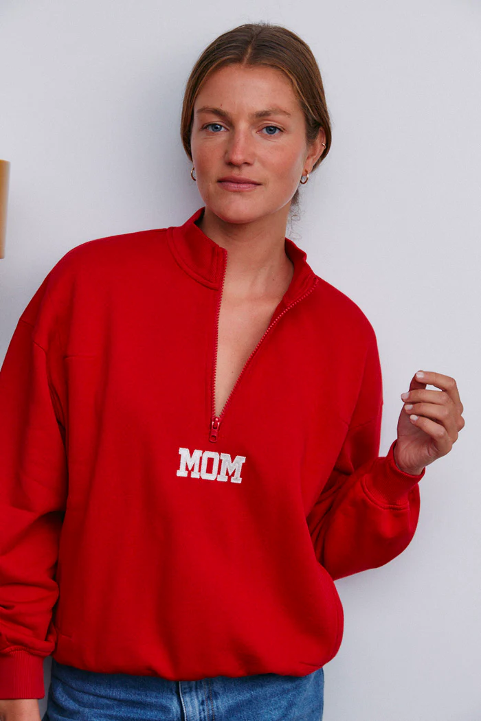 Sweat Allaitant Mom Red - Image 5