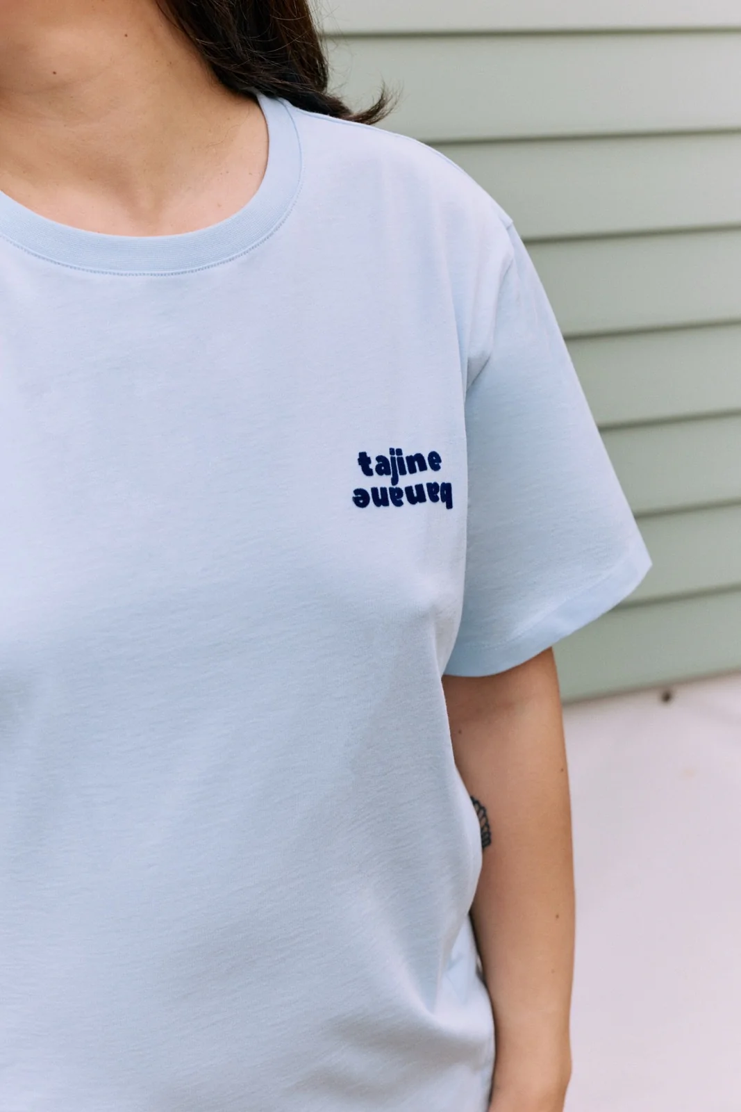 T-shirt Allaitant La p'allaite Ciel - Image 4