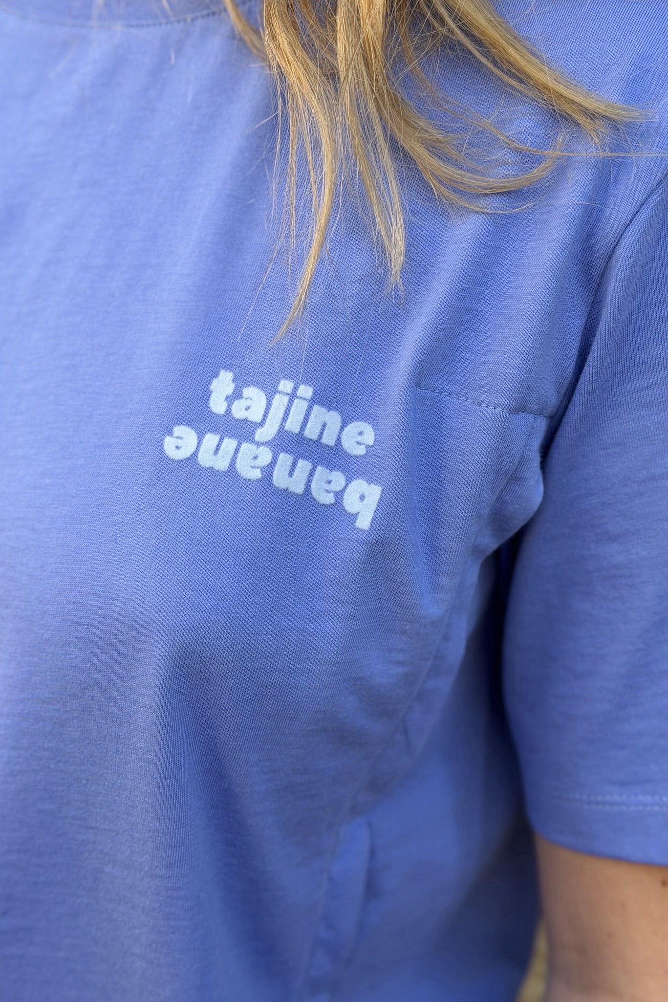 T-shirt Allaitant La P'allaite Lavande - Image 4
